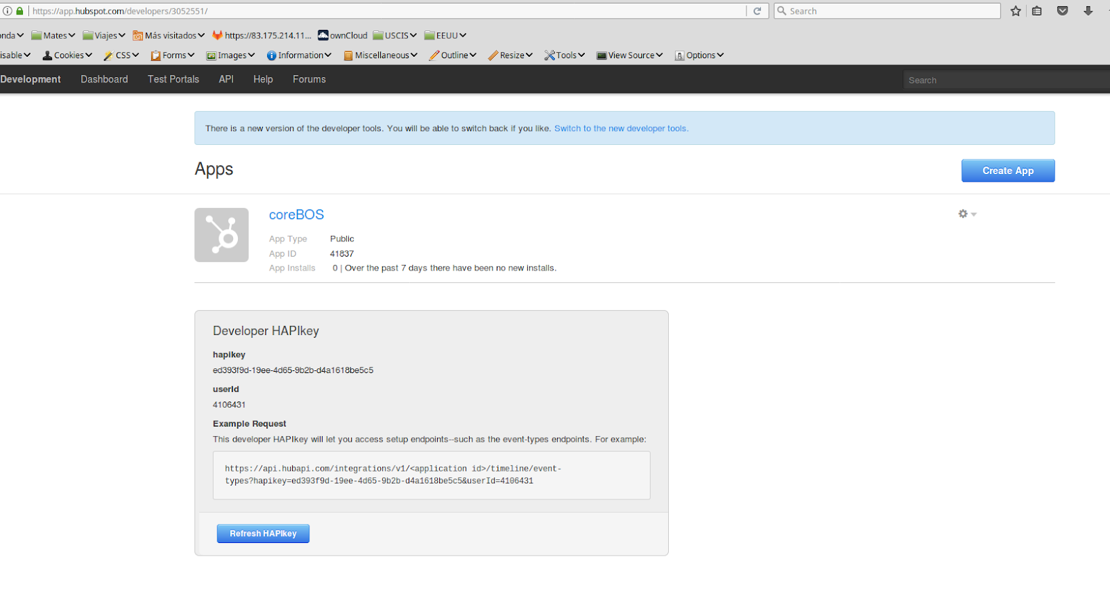 hubspot app configuration